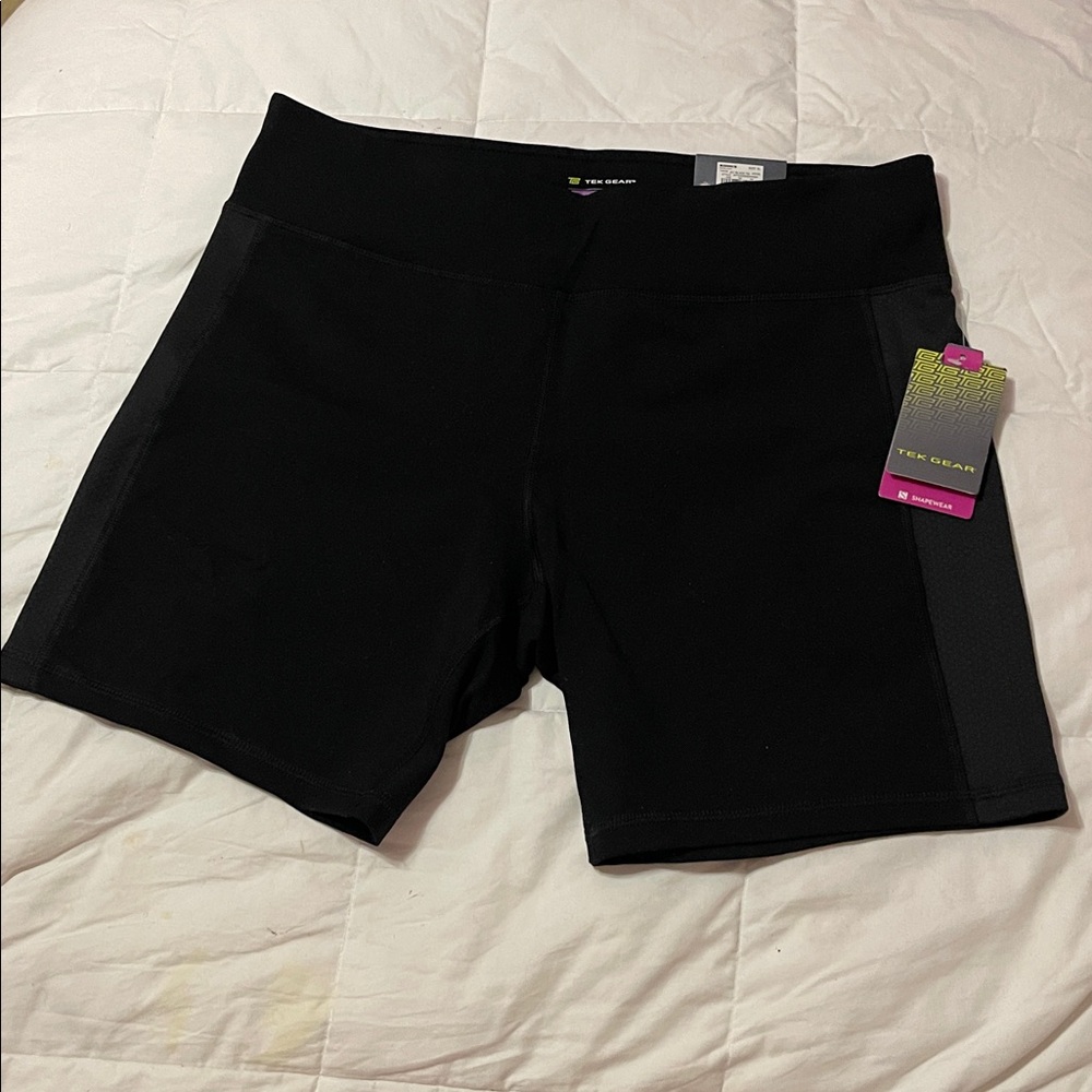 Tek Gear Women's Black Athletic Shorts